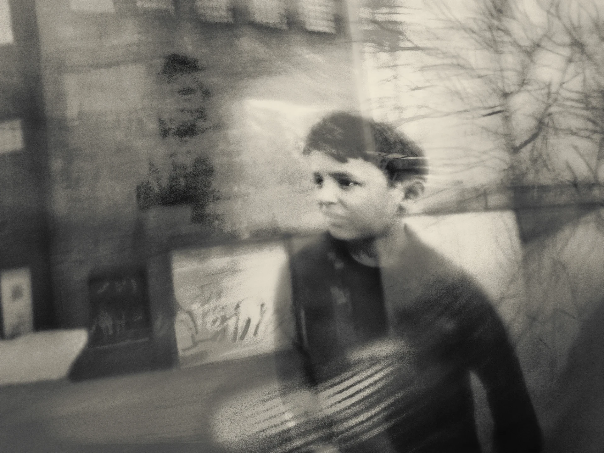 Vaune Trachtman: Corner, Windows on Latimer